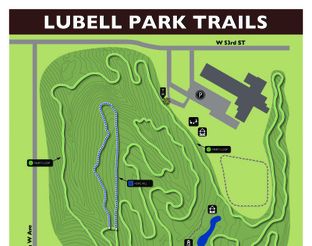 View Lubell Park Trails Visitor Map