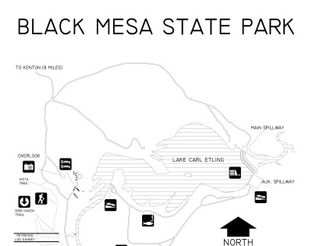 Black Mesa State Park Map