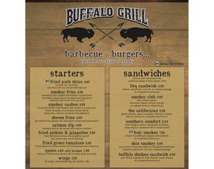 View Buffalo Grill Menu