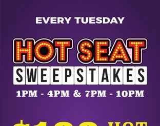 Hot Seat Sweepstakes: Wednesdays