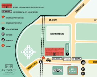 View Steamroller Print Festival Map