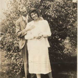 Albert Brumley and his wife Goldie in the early 1930's