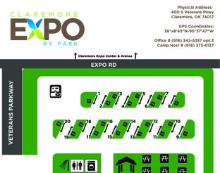 Map of the Expo RV Park
