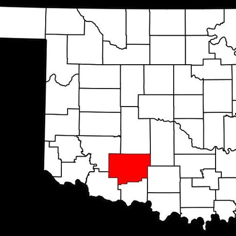 Comanche County in southwest Oklahoma.