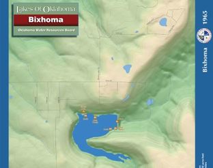 View Lake Bixhoma Map