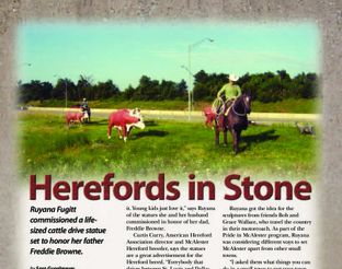 View Hereford World Article