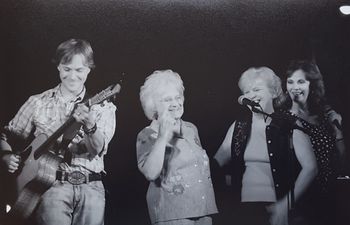 Bryan White performing with his Grandmother Shelley, Aunt Shella Rose and Mother Anita at a 4th of July celebration/Grandmother's birthday party in Lone Wolf, Oklahoma in 2008.