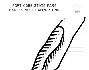 View Eagle's Nest Campground Map