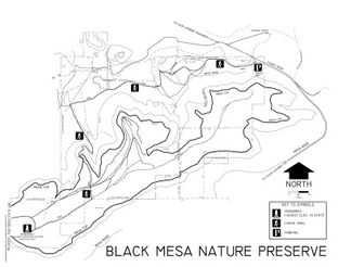 View Black Mesa Nature Preserve Map