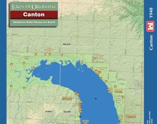 View Canton Lake Map