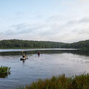 Explore Osage Hills State Park's beautiful scenery with a day spent on the water. Photo by Lori Duckworth/Oklahoma Tourism.