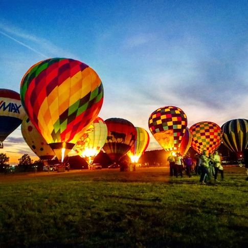 Venture over to the Poteau Balloon Fest for tethered balloon rides and glows.