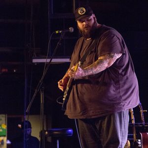 John Moreland performs at the Diamond Ballroom in Oklahoma City in 2018