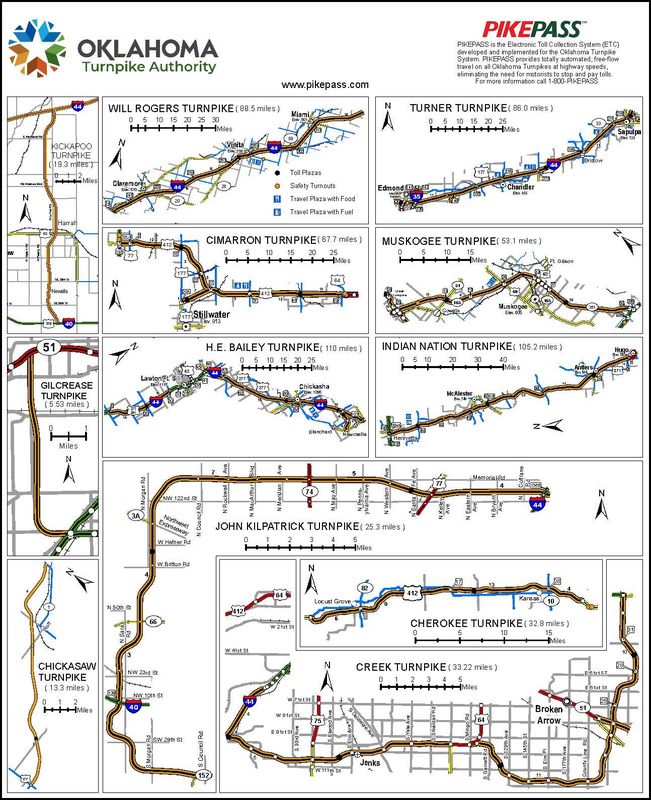 Turnpikes Map