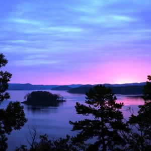 Plan a getaway to Lake Wister State Park to enjoy gorgeous views like this one, as well as camping and plenty of outdoor activities.