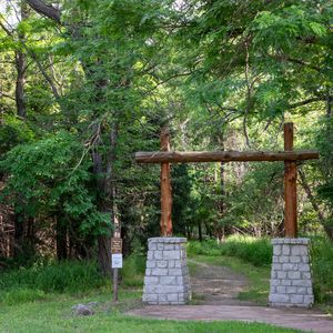 Stroll along the trails surrounded by lush greenery at Boiling Springs State Park. Photo by Lori Duckworth/Oklahoma Tourism.