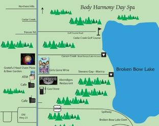 View Body Harmony Day Spa Map