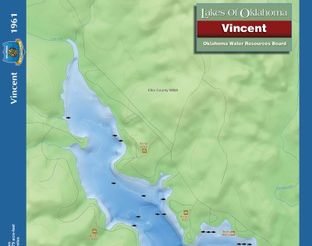 View Lake Vincent Map
