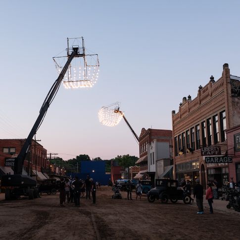 Behind the scenes of Martin Scorsese's movie adaptation of "Killers of the Flower Moon" in Osage County, featuring Leonardo DiCaprio, Robert De Niro, Brendan Fraser and Lily Gladstone. The film, based on David Grann's acclaimed 2017 book, will be released in theaters on October 20, 2023, followed by a later streaming date on Apple TV+.