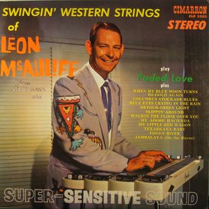 Album cover for the 1964 Starday Records release of Swingin' Western Strings of Leon McAuliffe