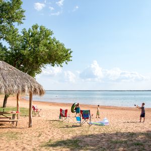 Take a beach vacation without leaving Oklahoma during a visit to Foss State Park. Photo by Lori Duckworth/Oklahoma Tourism.