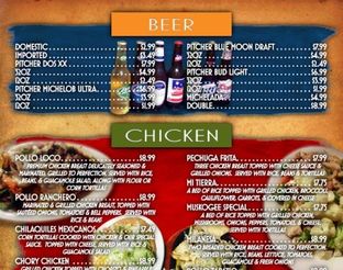 View Lopez Grill Menu (page 5)