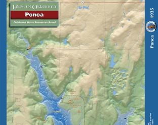 View Lake Ponca Map