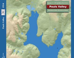 View Pauls Valley City Lake Map