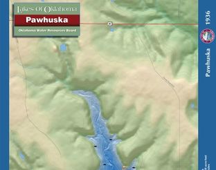 View Lake Pawhuska Map