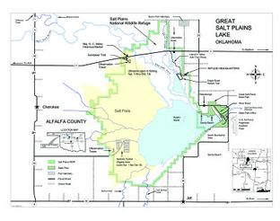 View Salt Plains National Wildlife Refuge Map