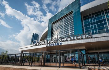 Chesapeake Energy Arena located in downtown Oklahoma City