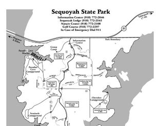 View Sequoyah State Park Map
