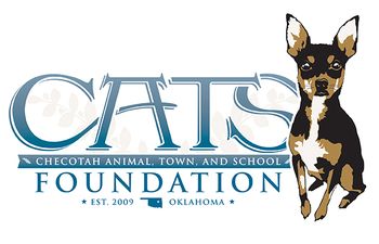 Carrie has blessed her hometown of Checotah, Oklahoma, by starting her own charitable CATS Foundation.  CATS stands for Checotah Animal, Town and School Foundation.