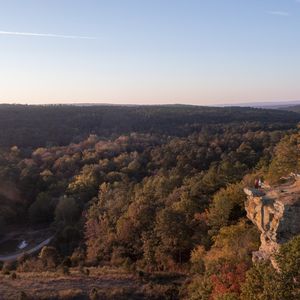 Incredible views of the San Bois Mountains await you at Robbers Cave State Park. Photo by Lori Duckworth/Oklahoma Tourism.