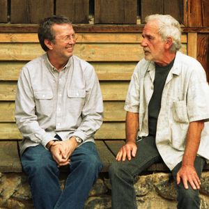 JJ Cale and Eric Clapton at Paramount Ranch.  The two were good friends and Clapton has described JJ as a fantastic musician and his hero.