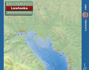 View Lake Lawtonka Map