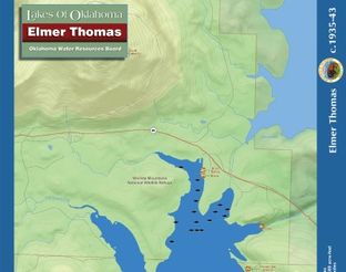 View Lake Elmer Thomas Map