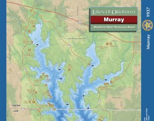 View Lake Murray Map OWRB