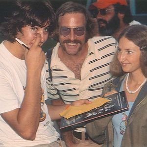A young Vince Gill signs his very first autograph.