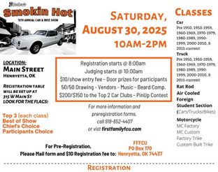 View Car Show Registration Form