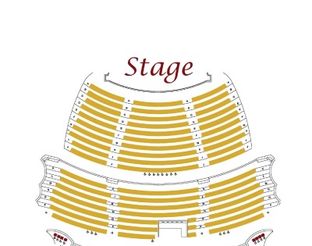 View Robson PAC Seating Chart