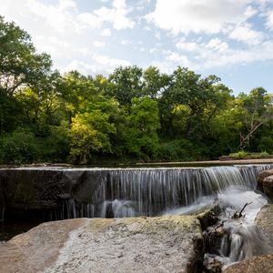 Fishing and swimming opportunities abound in the scenic waters of Sand Creek which runs through Osage Hills State Park in Pawhuska. Photo by Lori Duckworth/Oklahoma Tourism.