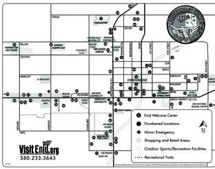 Enid City Map