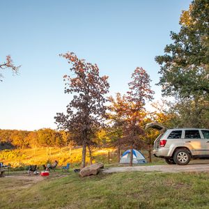 Located just west of Tulsa, Keystone State Park is perfect for a convenient camping getaway. Photo by Lori Duckworth/Oklahoma Tourism.