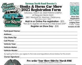 View 2023 Honks & Horns Registration Form