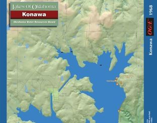 View Lake Konawa Map