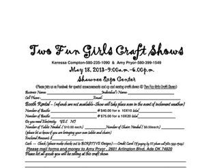 View Craft Show Application