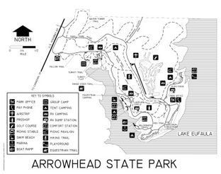 View Arrowhead State Park map