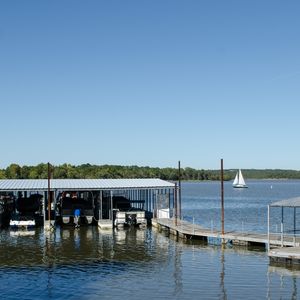 Enjoy year-round fishing with the help of Lake Eufaula State Park's marina, outfitted with an enclosed, heated dock and tackle shop.
