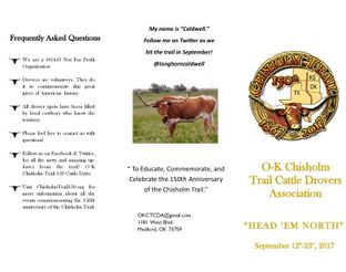 Cattle Drive Brochure